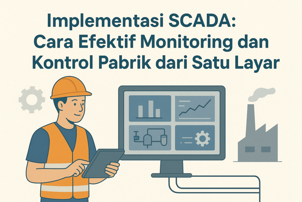 Implementasi SCADA: Cara Efektif Monitoring dan Kontrol Pabrik dari Satu Layar