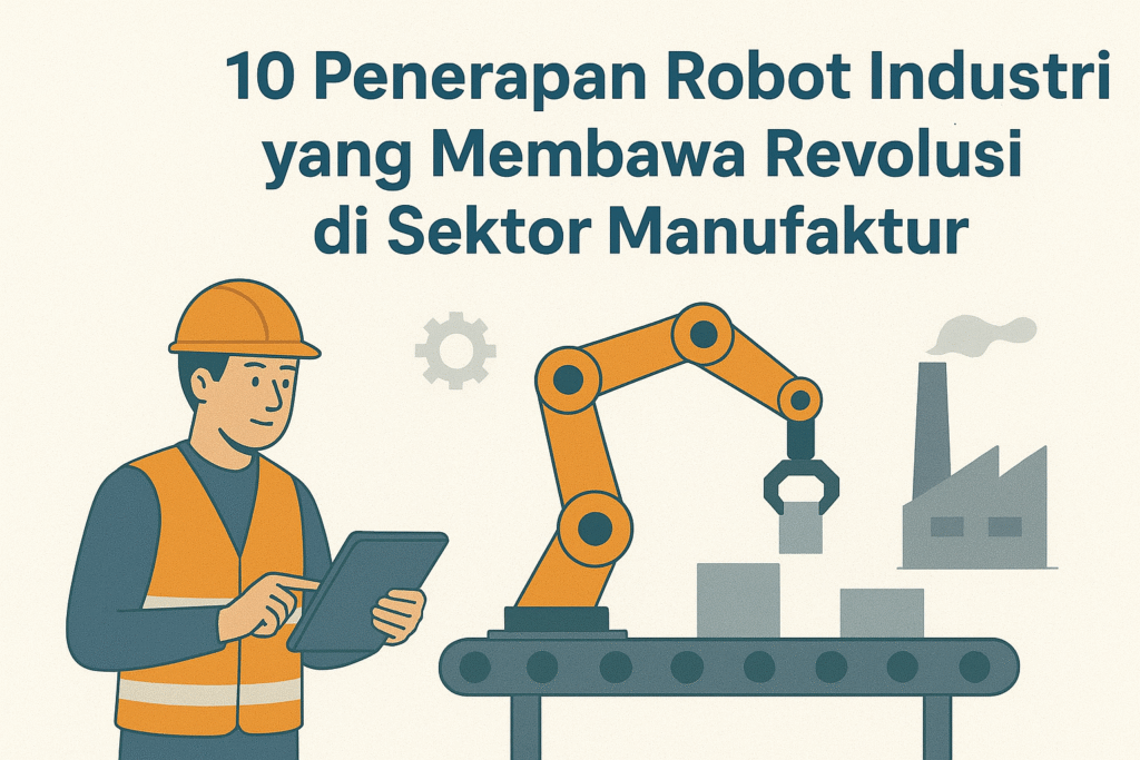 10 Penerapan Robot Industri yang Membawa Revolusi di Sektor Manufaktur